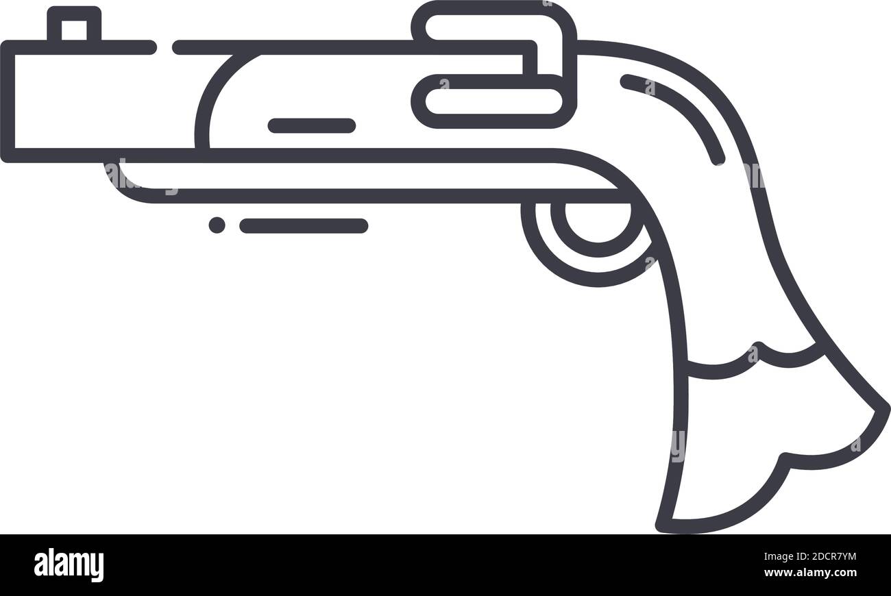 Pirate Gun Drawing