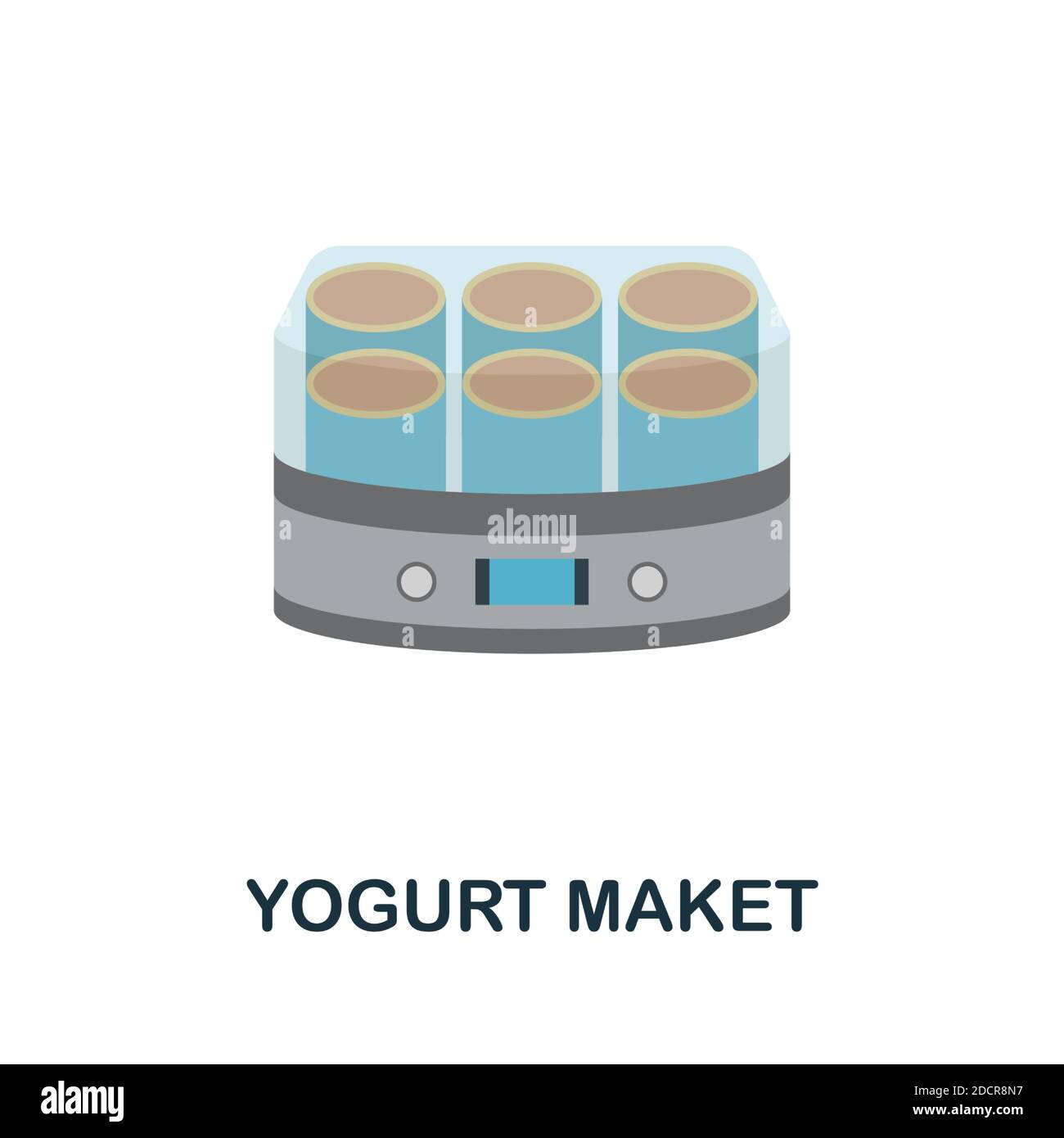 Yogurt Maket icon. Simple element from kitchen appliances collection.  Creative Yogurt Maket icon for web design, templates, infographics and more  Stock Vector Image & Art - Alamy