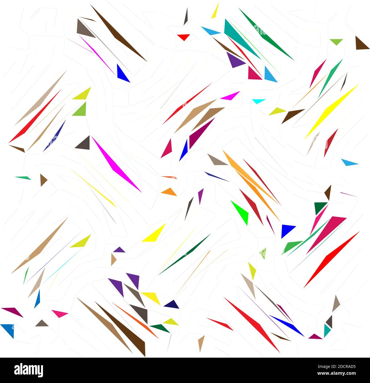 Random generative abstract art. Distorted, deformed, Chaotic, chaos ...