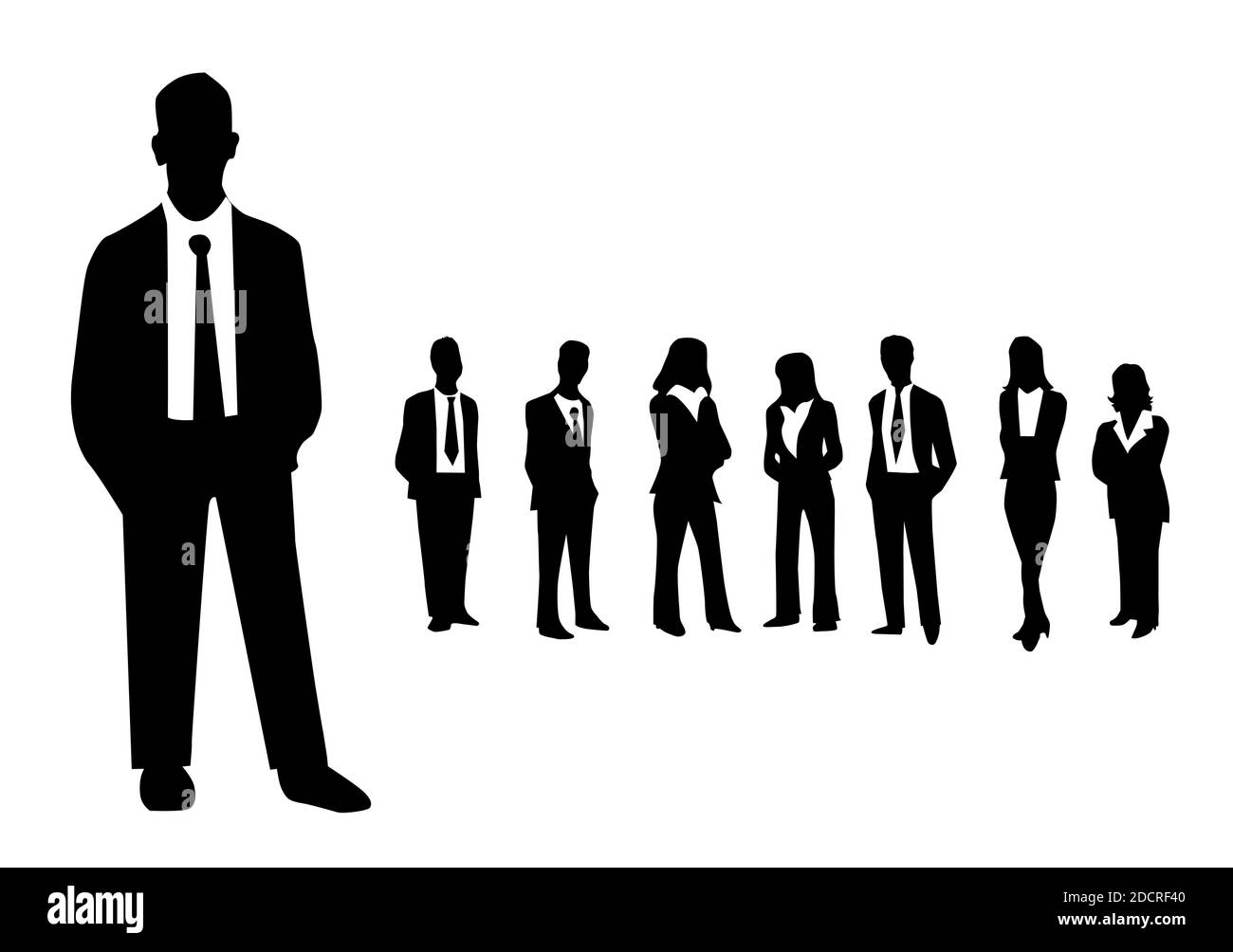 Business people vector illustration Stock Vector Image & Art - Alamy