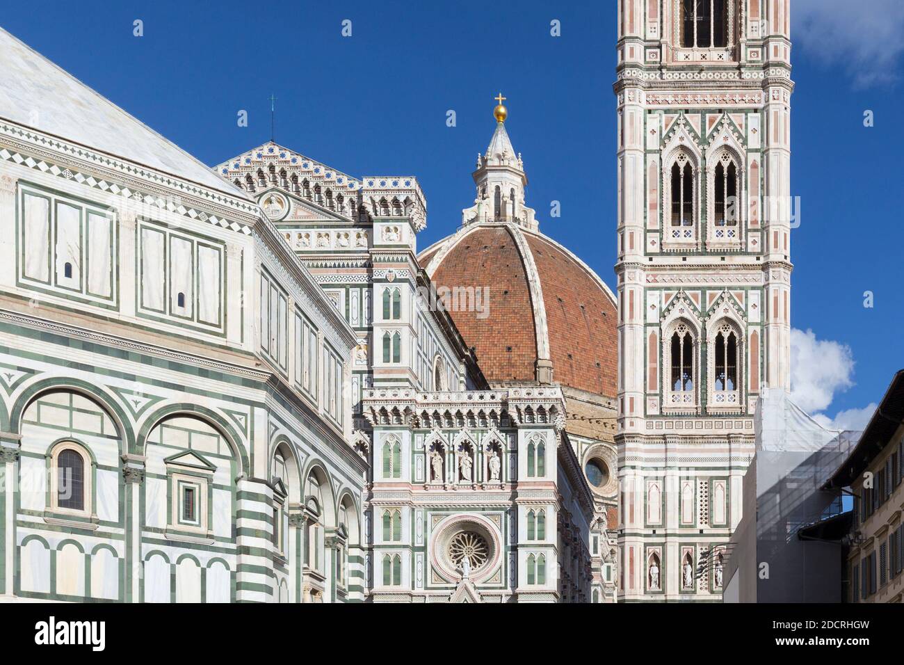 The Basilica di Santa Maria del Fiore, Basilica of Saint Mary of the Flower, Florence, Italy Stock Photo