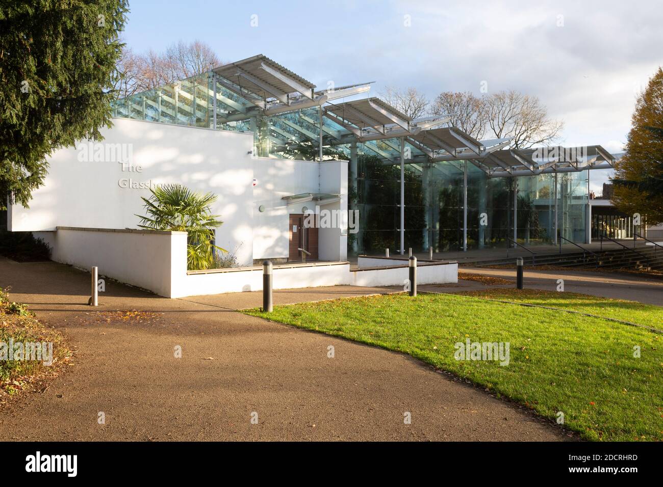 The Glasshouse building Jephson, Gardens park, Royal Leamington Spa