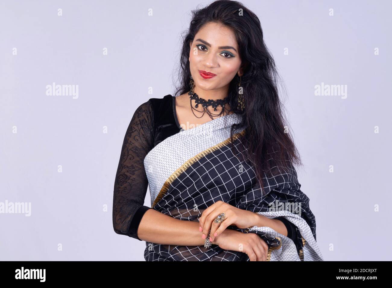 Black saree hi-res stock photography and images - Alamy Black saree hi-res stock photography and images - Alamy