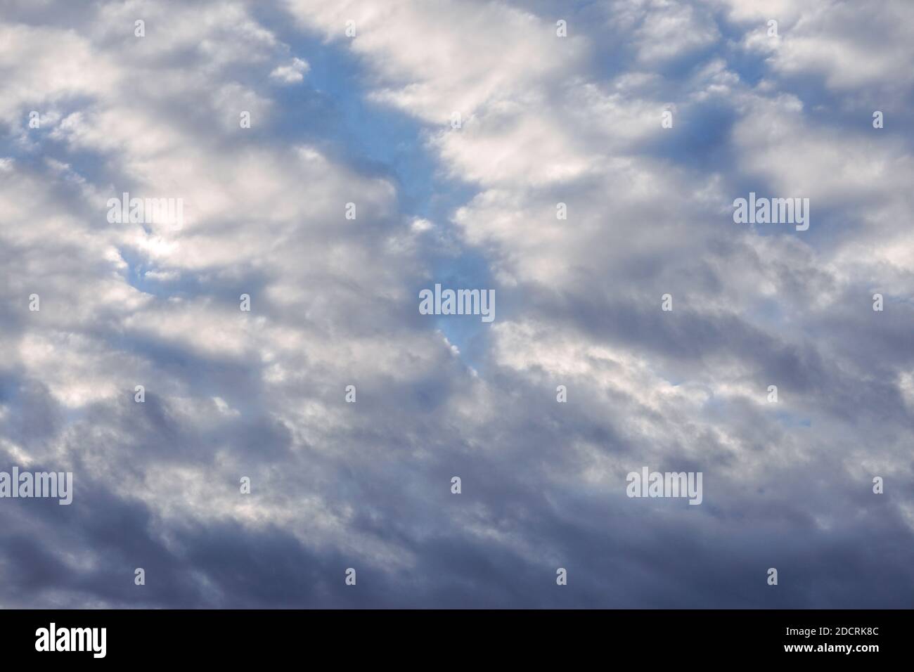 Dramatic cloudy sky Stock Photo