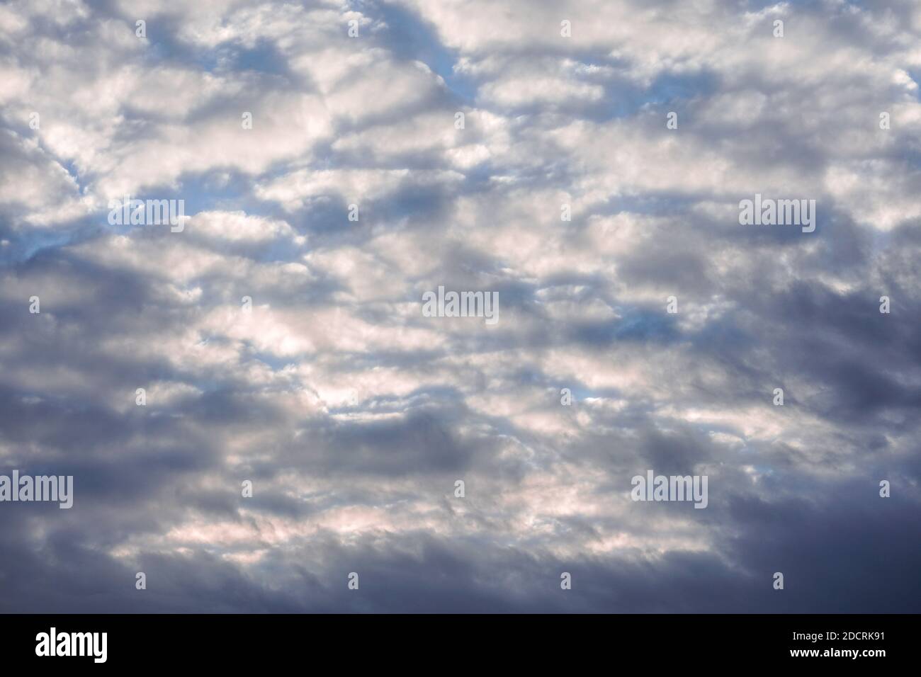Dramatic cloudy sky Stock Photo