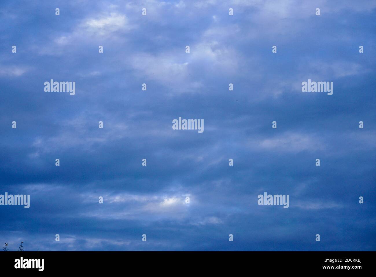Dramatic cloudy sky Stock Photo
