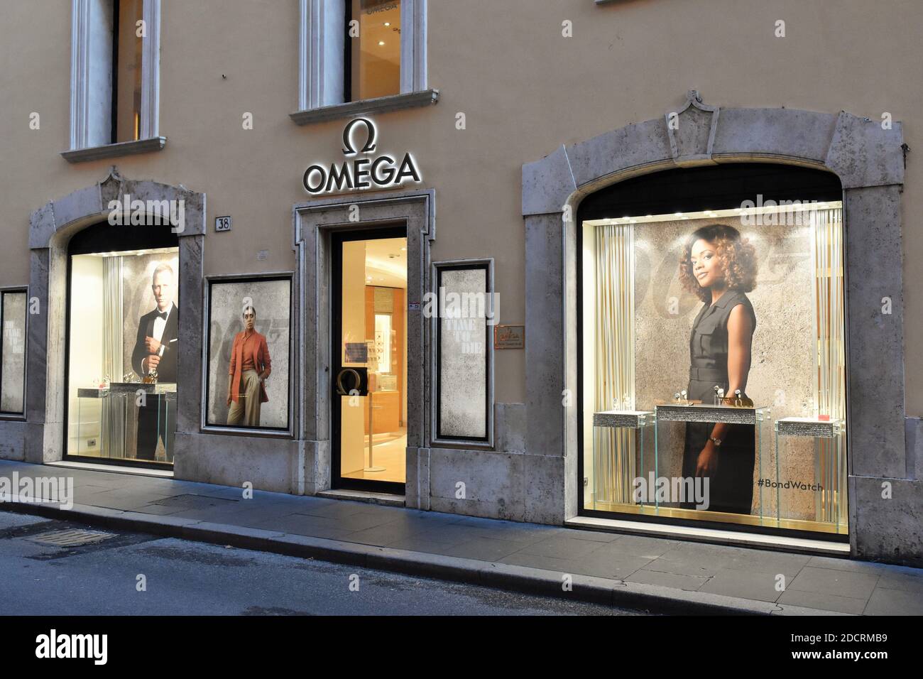 Omega Boutique High Resolution Stock Photography and Images - Alamy