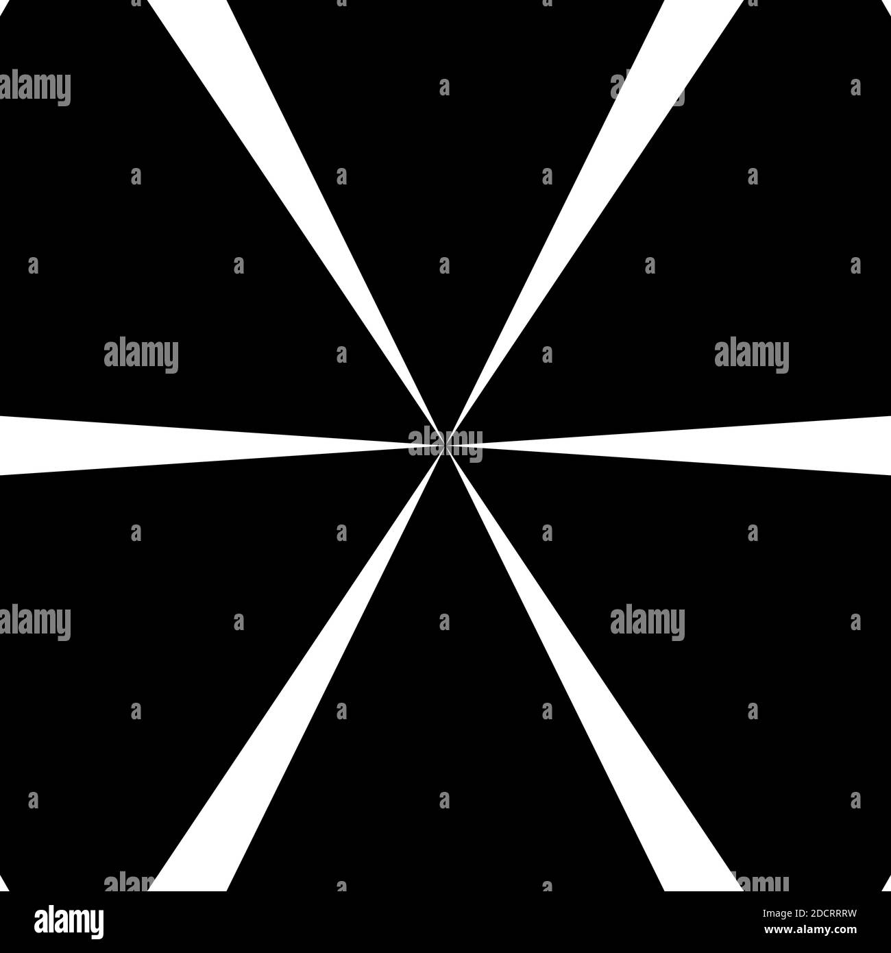 Radially Split Vertical In Line Radial, radiating stripes, lines. Converging lines square format design ...