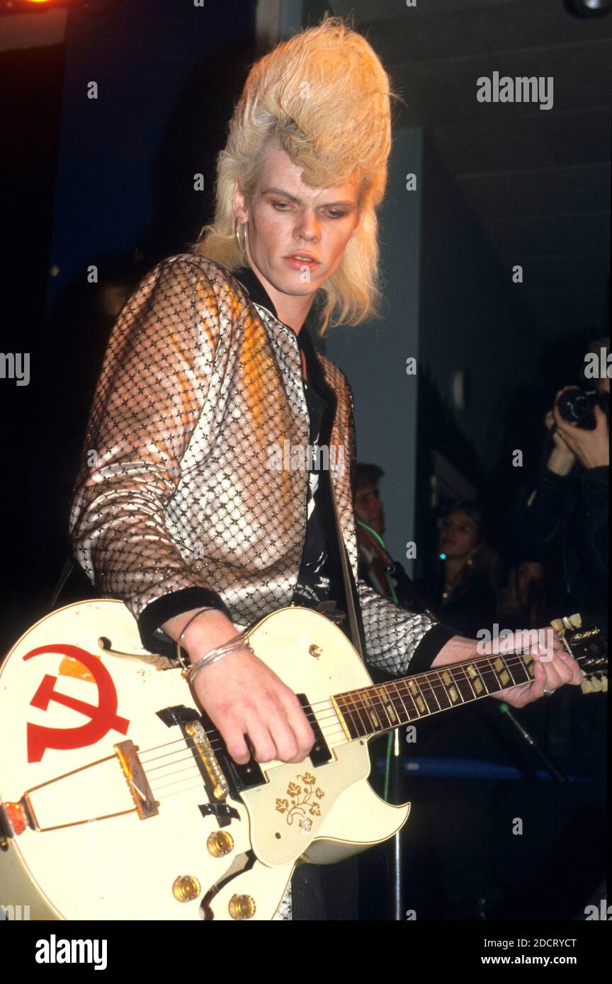 Neal X from Sigue Sigue Sputnik live at Abbey Road Studios