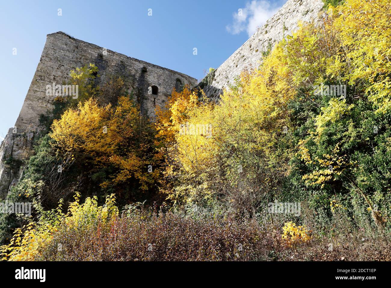 ruins hohenurach in Bad Urach, swabian alb, germany Stock Photo - Alamy