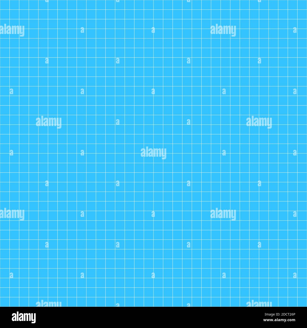 Repeatable graph, plotting paper, Grid, mesh, wireframe lattice, grille pattern. Squares, checkered Seamlessly repeatable geometric pattern, backgroun Stock Vector