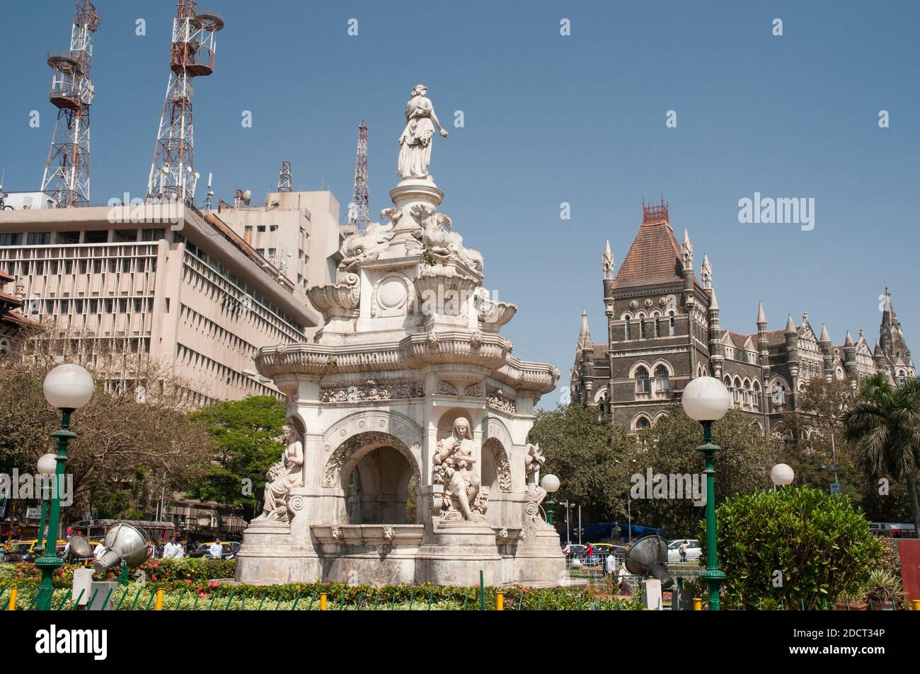 Flora fountain bombay india hi-res stock photography and images - Alamy