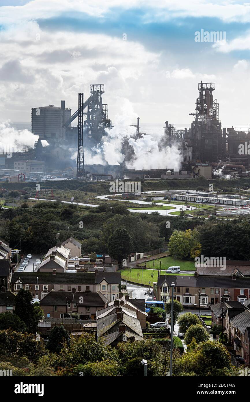 Blast furnaces steam port talbot hi-res stock photography and images ...