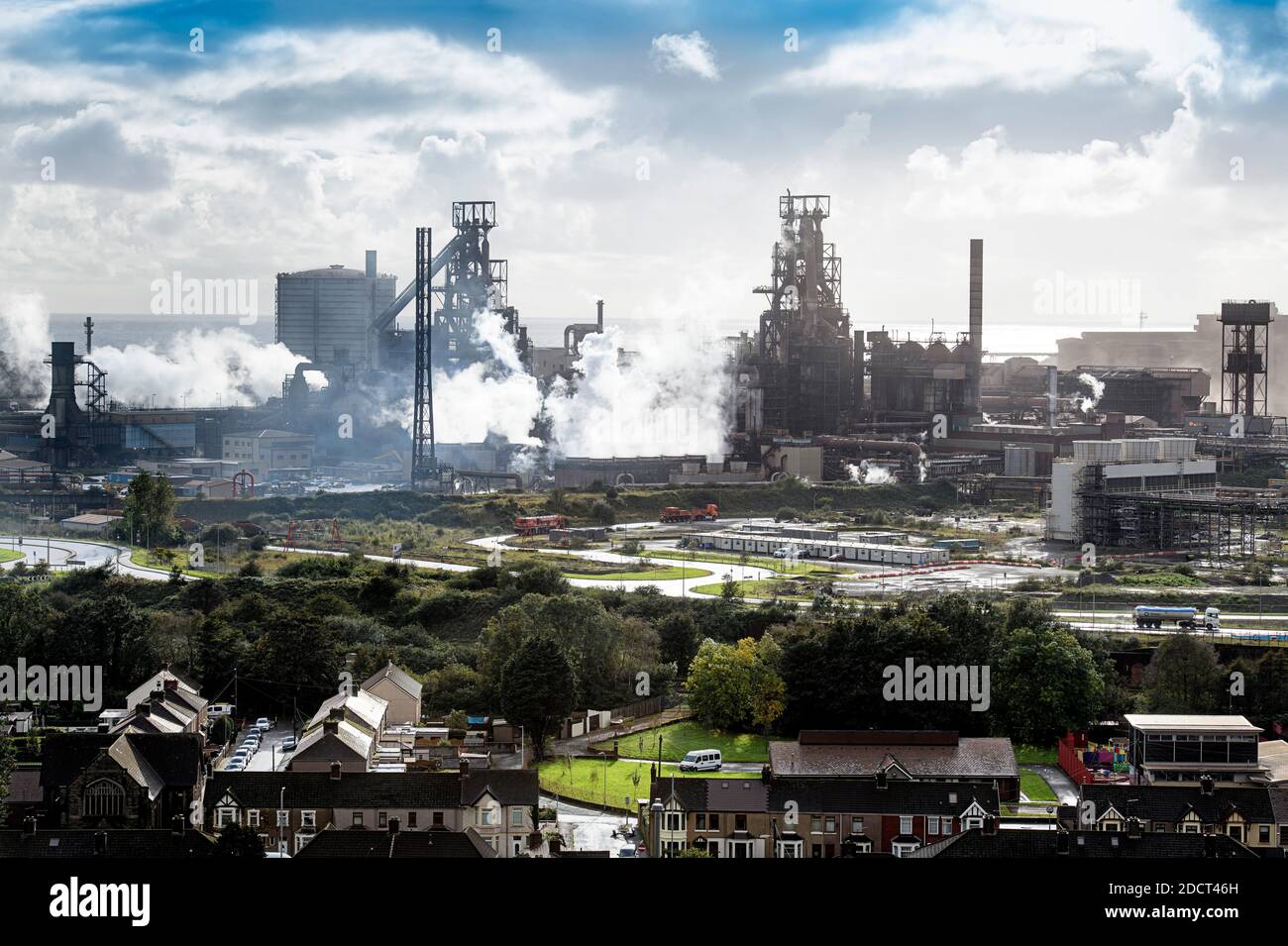 Blast furnaces steam port talbot hi-res stock photography and images ...