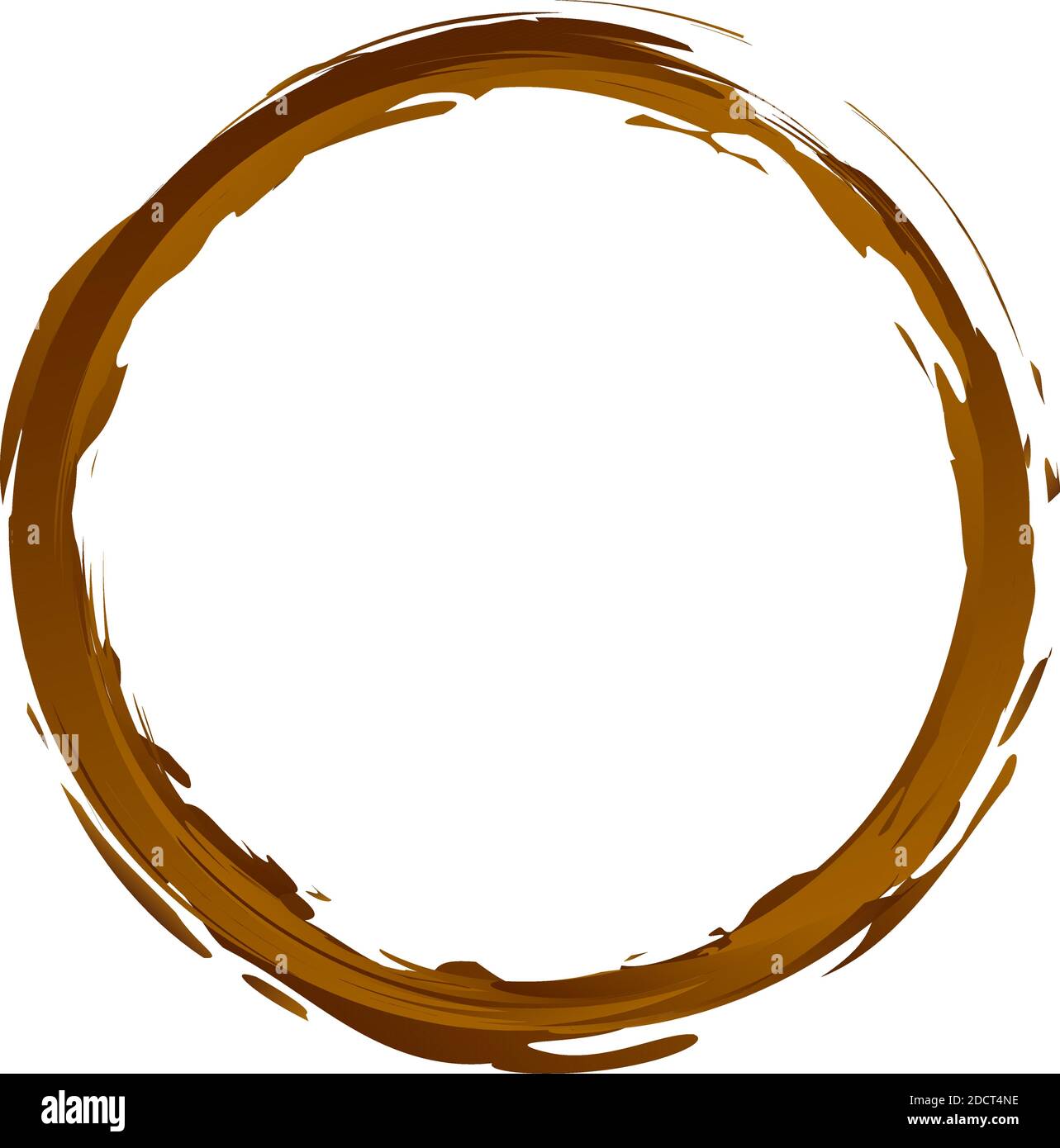 Brown Circle Clipart