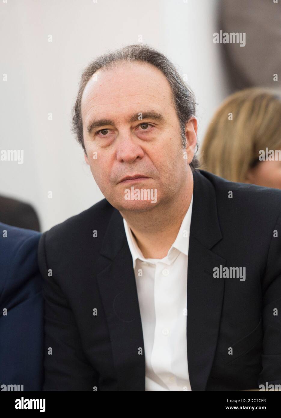 Iliad CSO Xavier Niel and his partner Delphine Arnault attend a