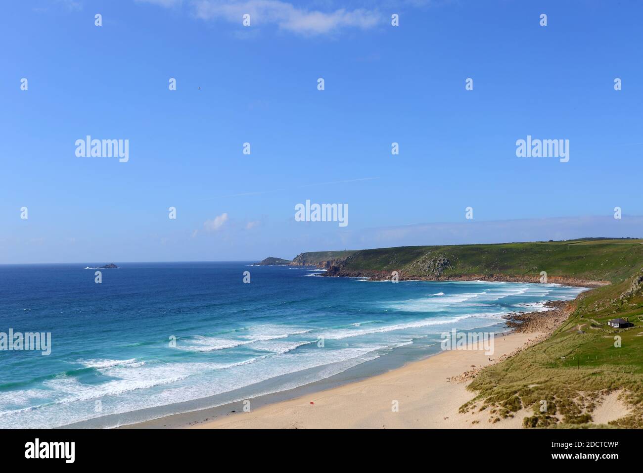 GREAT BRITAIN /Cornwall/ Sennen Beach ,Cornwall Stock Photo