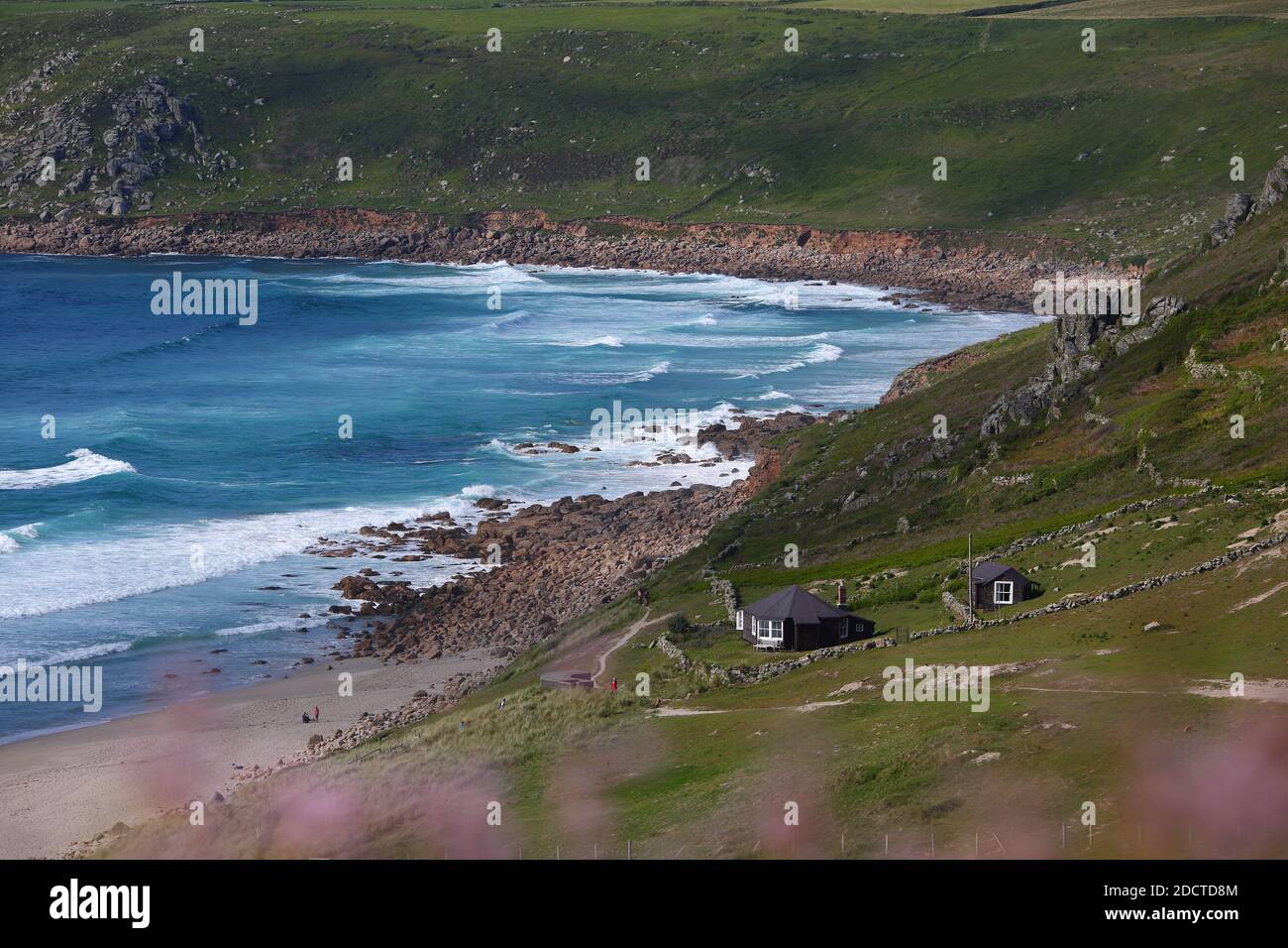 GREAT BRITAIN /Cornwall/ Sennen Beach ,Cornwall . Stock Photo