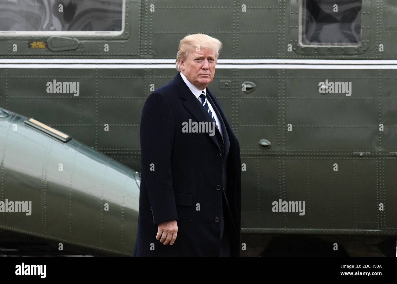 U.S. President Donald Trump returns to the White House, February 1 ...