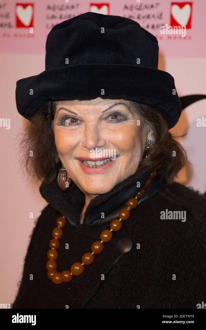 Claudia Cardinale lors de la soiree de Gala du Coeur de Mecenat Chirurgie Cardiaque, salle