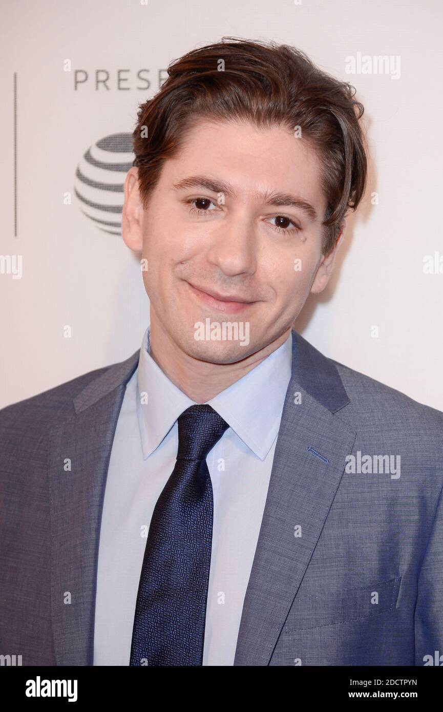 Michael Zegan attending the premiere of the movie The Seagull during ...