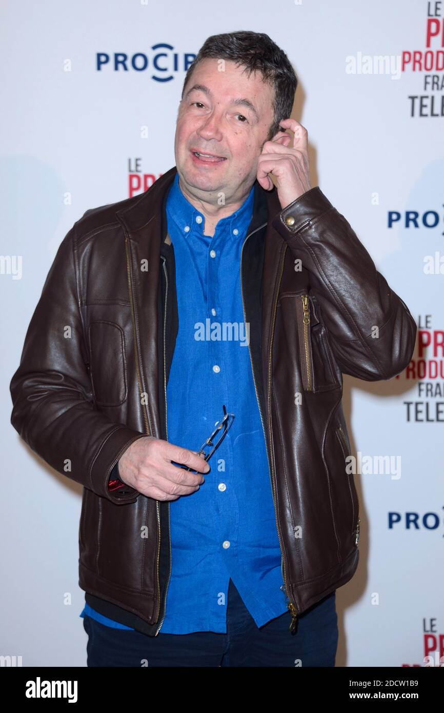 Frederic Bouraly assiste au Prix du Producteur Francais de Television 2018 au Trianon a Paris, France le 26 mars 2018. Photo by Aurore Marechal/ABACAPRESS.COM Stock Photo