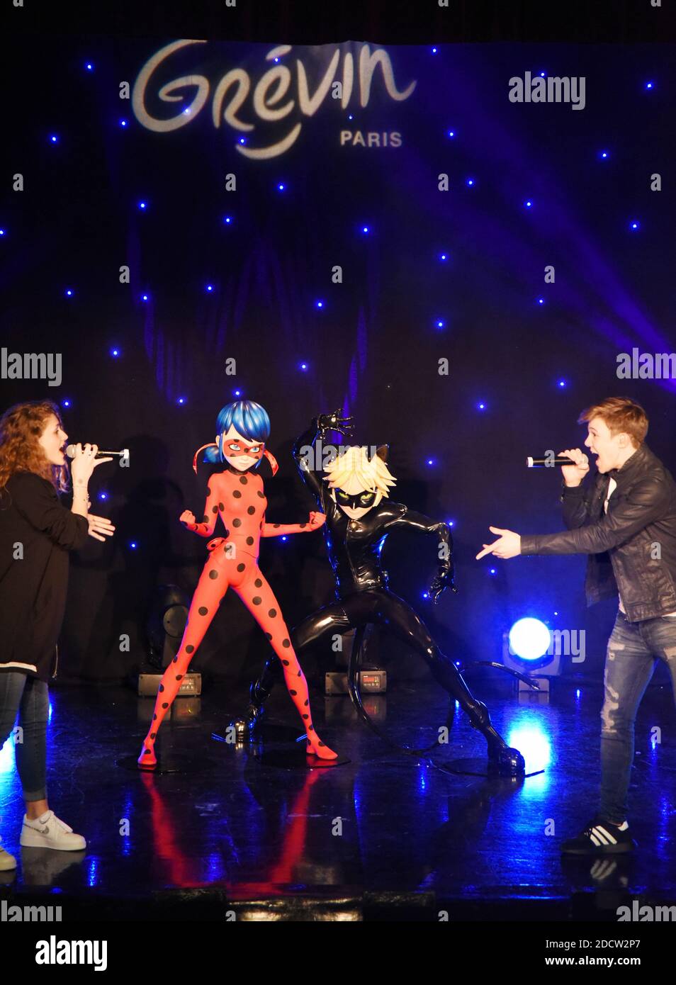Lou and LenniKim attending Miraculous (Ladybug and Chat Noir