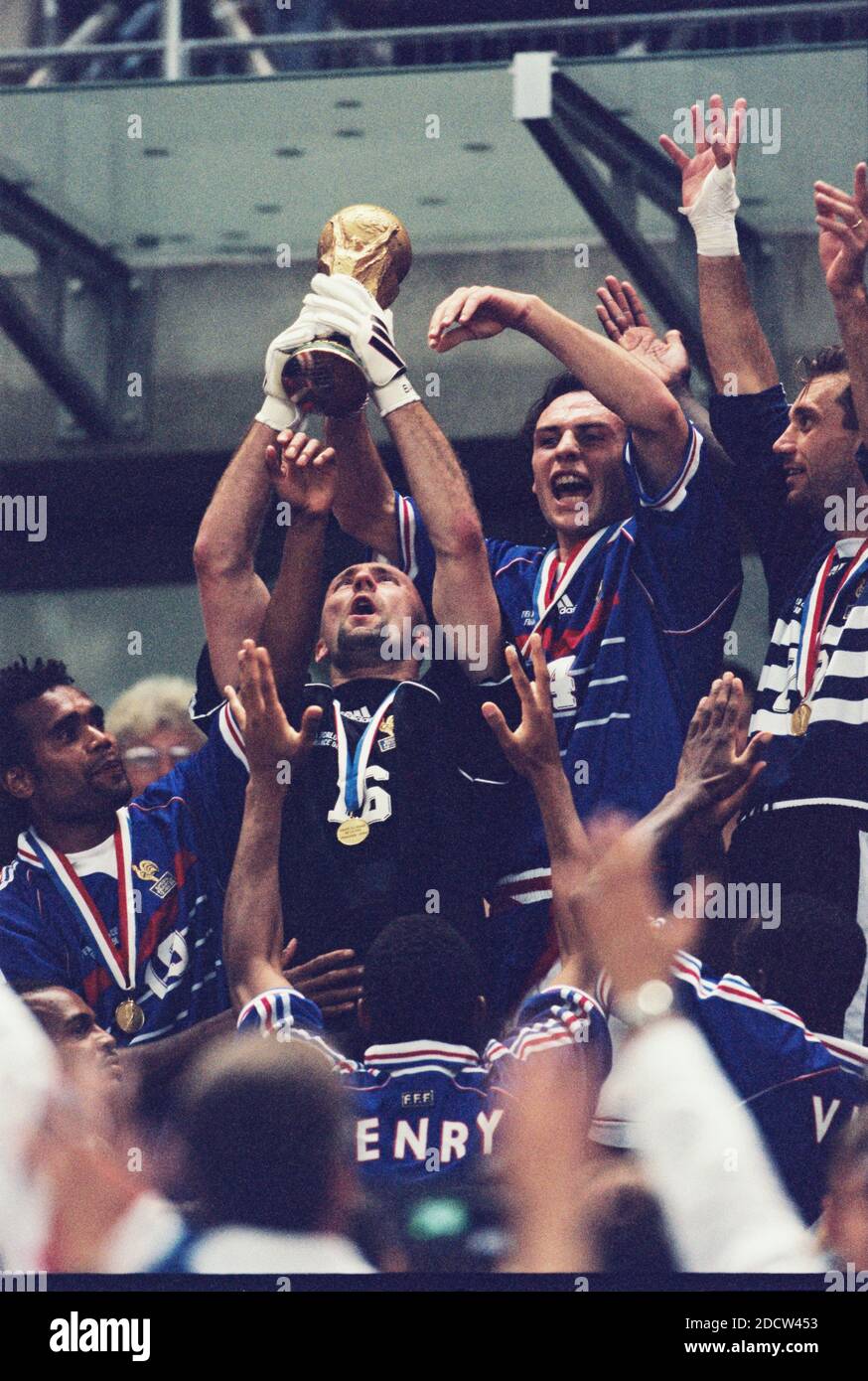 France World Cup Final 1998 Trophy Hi res Stock Photography And Images 