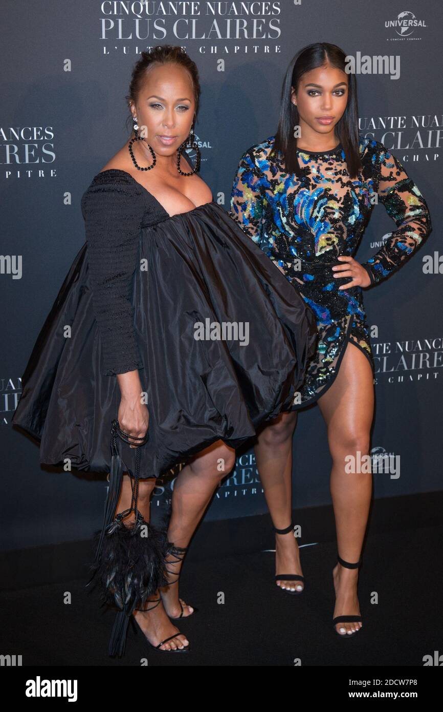 Marjorie Elaine Harvey and her daughter Lori Harvey attends Fifty