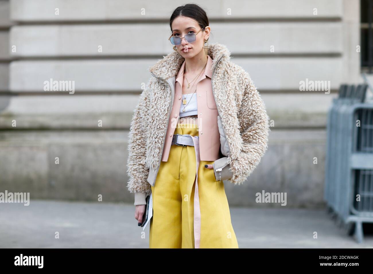 Carmen Kass attends Chanel Fall/Winter 2015-2016 Ready-To-Wear collection  show in Paris, France, on March 10, 2015. Photo by Nicolas  Briquet/ABACAPRESS.COM Stock Photo - Alamy