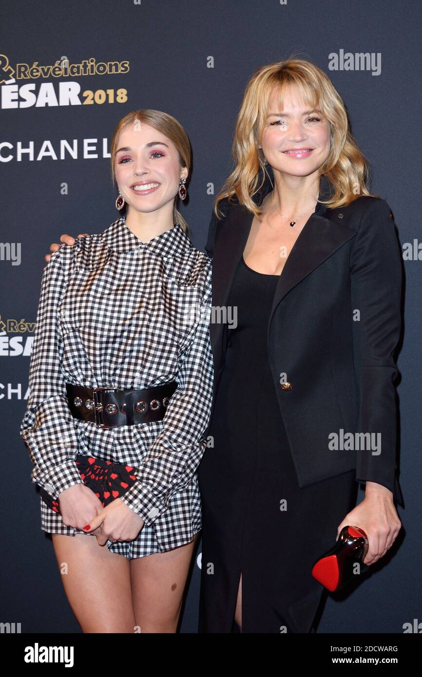 Alice Isaaz and Virginie Efira attending the Cesar Revelations event at