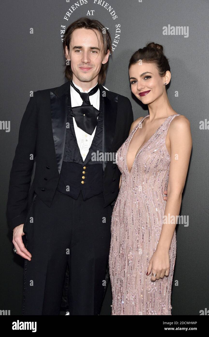 Reeve Carney, Victoria Justice attend the Art Of Elysium's 11th Annual ...