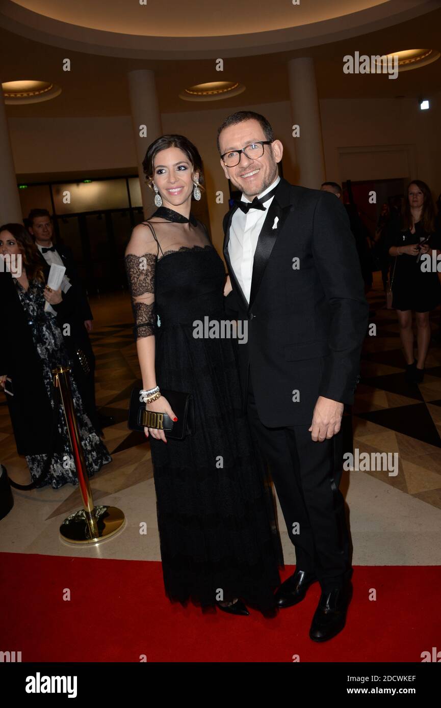 Dany Boon and wife Yael during the 43rd Annual Cesar Film Awards