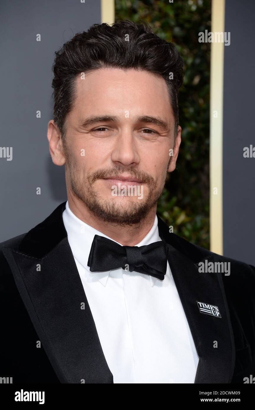 James Franco attending the 75th Annual Golden Globes Awards held at the