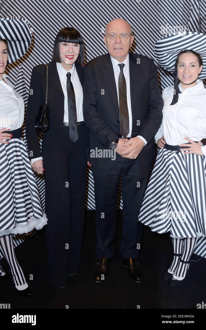 Chantal Thomass et son mari Michel Fabian assistent au diner de Gala des  Amis du Centre