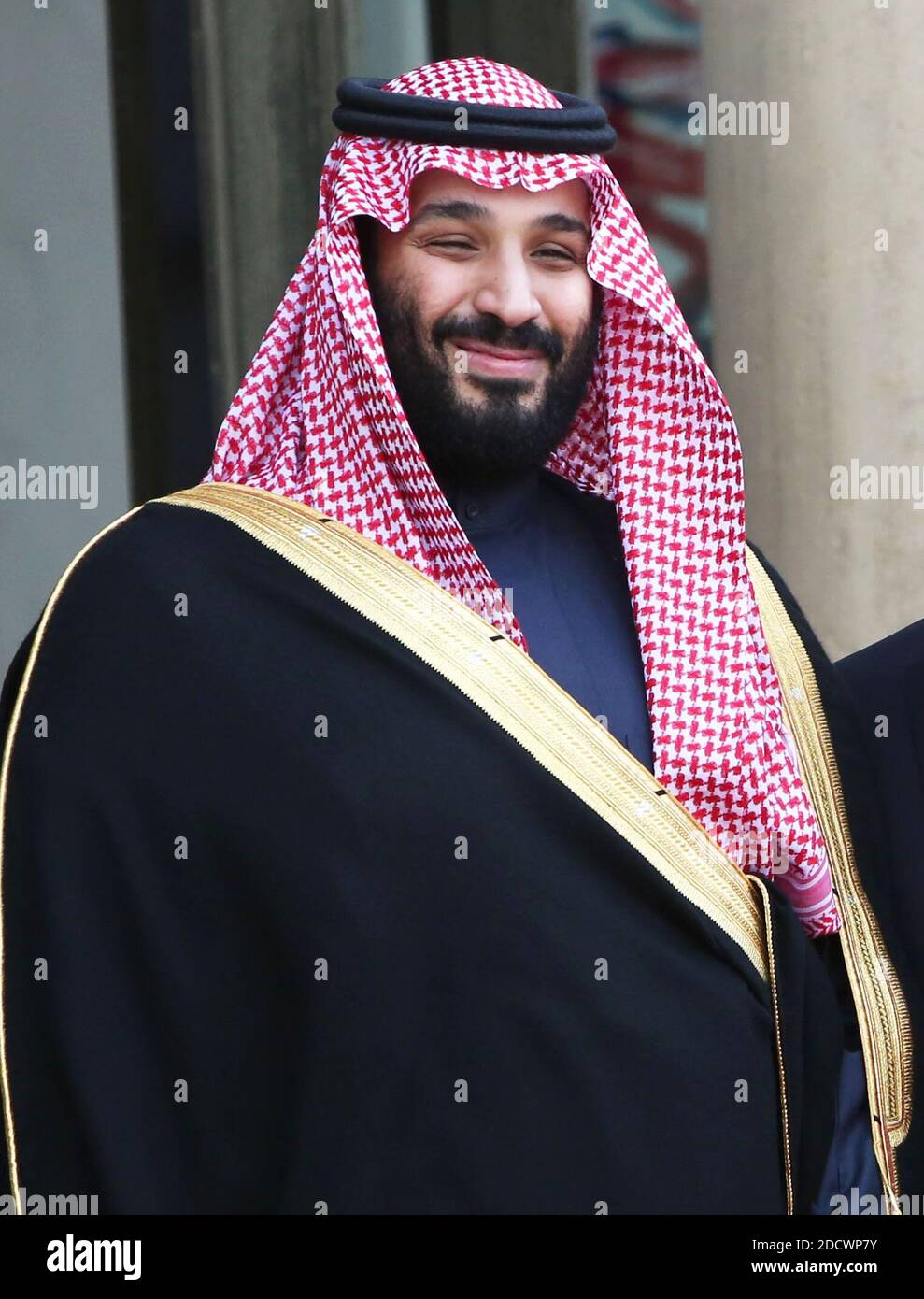 rench President Emmanuel Macron receives Saudi Crown Prince Mohammed