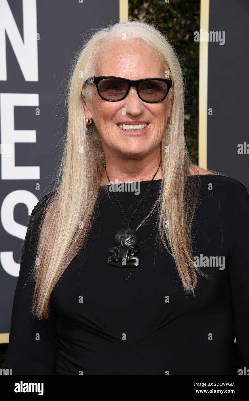 Jane Campion attending the 75th Annual Golden Globes Awards held at the