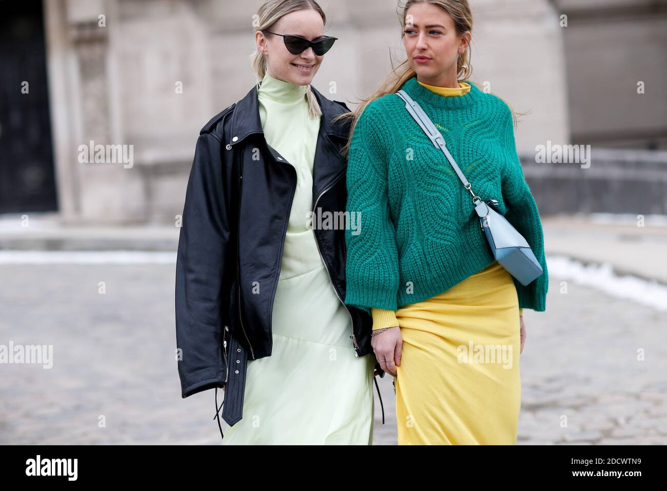 Street style, Emili Sindlev arriving at Louis Vuitton Fall-Winter 2022-2023  show, held at Musee d Orsay, Paris, France, on March 7th, 2022. Photo by  Marie-Paola Bertrand-Hillion/ABACAPRESS.COM Stock Photo - Alamy