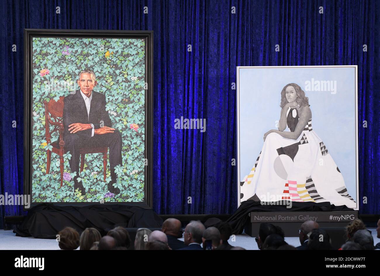unveiling of the official portraits of former President Barack Obama ...