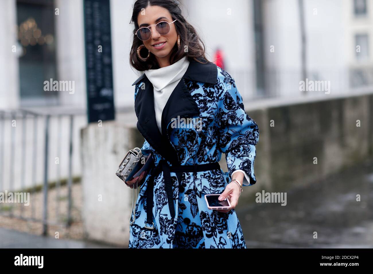 Street style, Luiza Sobral arriving at Jean-Paul Gaultier Fall-Winter  2018-2019 Haute Couture show held at Rue Saint Martin, in Paris, France, on  July 4th, 2018. Photo by Marie-Paola Bertrand-Hillion/ABACAPRESS.COM Stock  Photo 