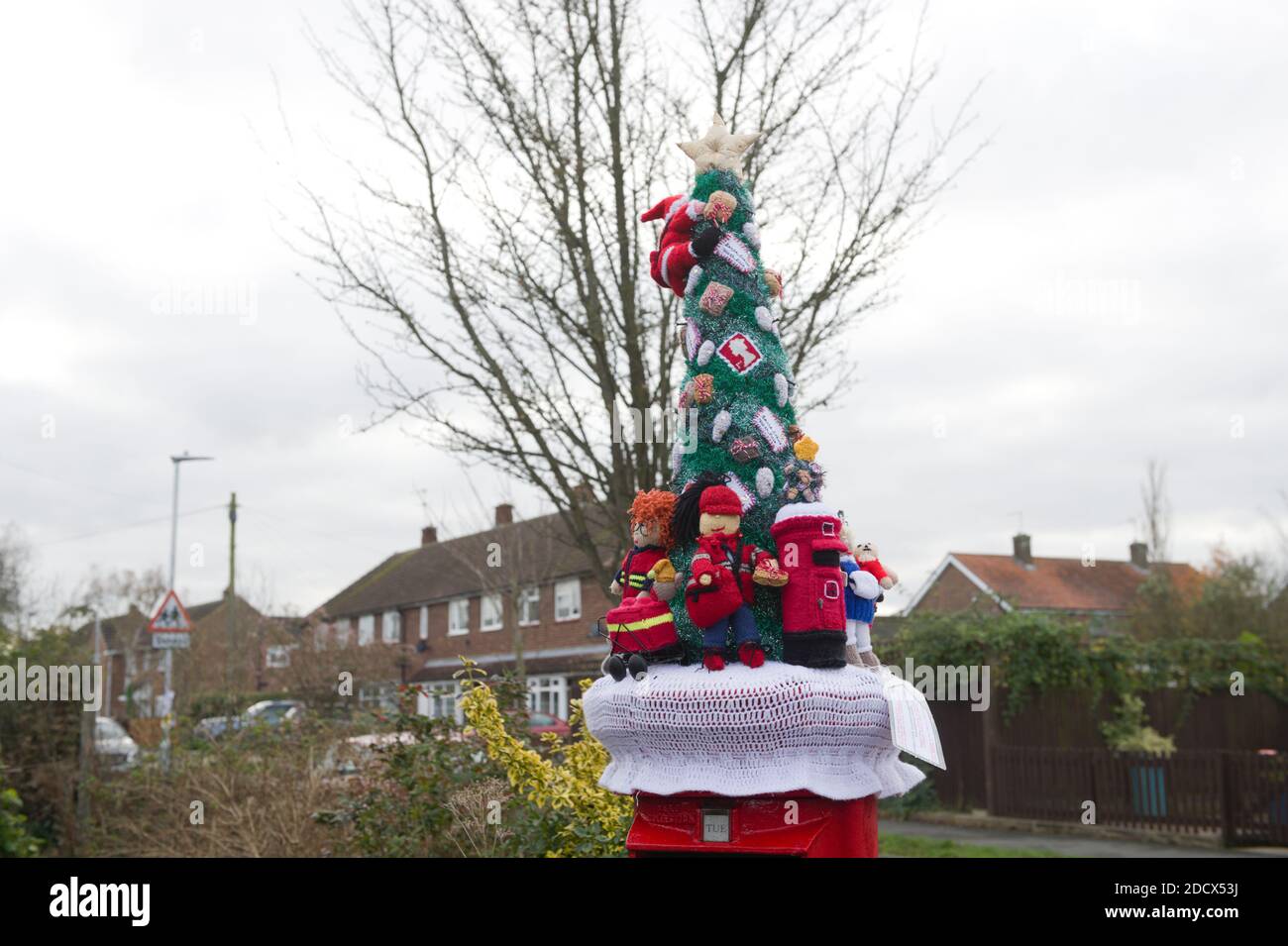 Hertford, UK. 23rd November 2020. Knitters in Hertford, UK, have been