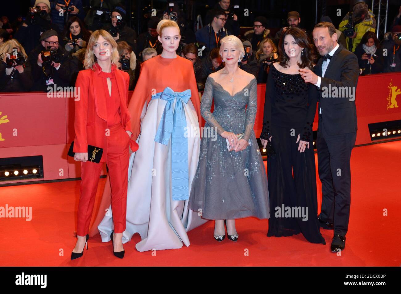 Heike Makatsch, Elle Fanning, Helen Mirren, Iris Berben and Wotan Wilke