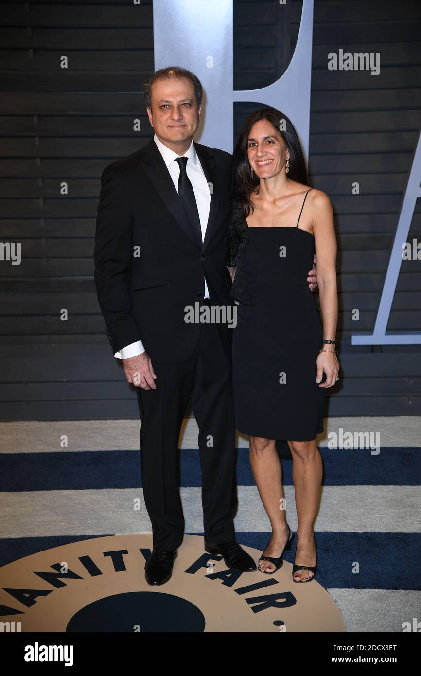 Preet Bharara attending the 2018 Vanity Fair Oscar Party hosted by Radhika Jones at Wallis Annenberg Center for the Performing Arts on March 4, 2018 in Beverly Hills, Los angeles, CA, USA. Photo by DN Photography/ABACAPRESS.COM Stock Photo