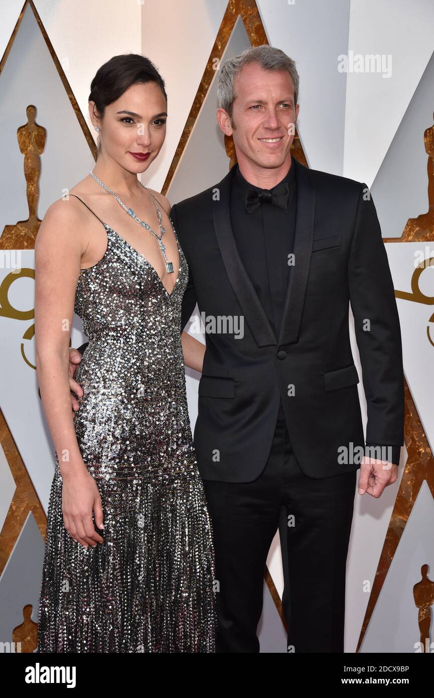 Gal Gadot and Yaron Varsano arriving for the 90th annual Academy Awards  (Oscars) held at the