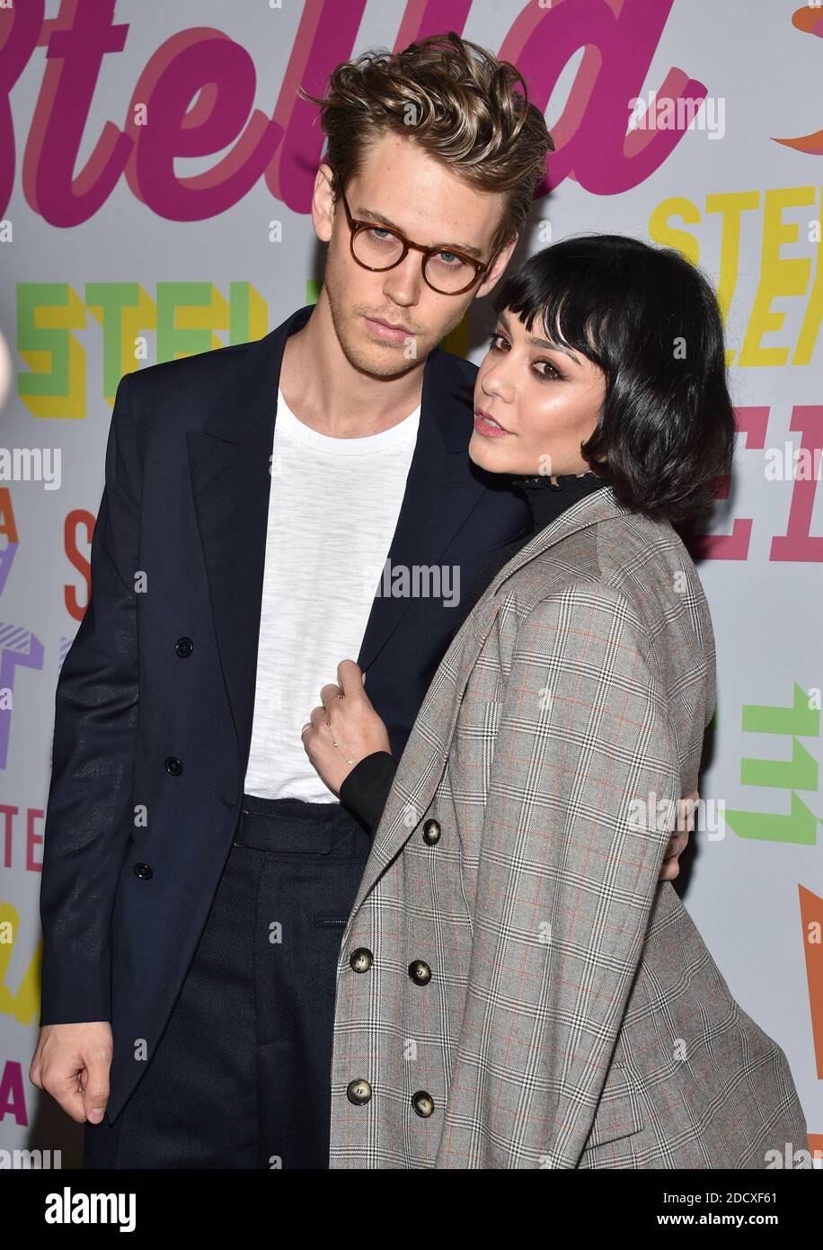 Vanessa Hudgens and Austin Butler attend the Stella McCartney's Autumn 2018 Collection Launch on January 16, 2018 in Los Angeles, CA, USA. Photo by Lionel Hahn/ABACAPRESS.COM Stock Photo