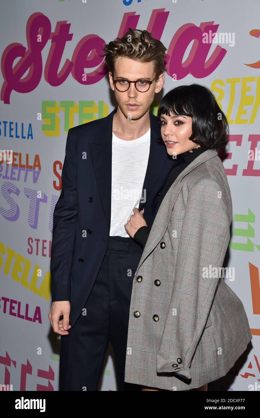 Vanessa Hudgens and Austin Butler attend the Stella McCartney's Autumn 2018 Collection Launch on January 16, 2018 in Los Angeles, CA, USA. Photo by Lionel Hahn/ABACAPRESS.COM Stock Photo