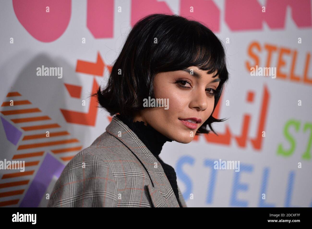 Vanessa Hudgens attends the Stella McCartney's Autumn 2018 Collection Launch on January 16, 2018 in Los Angeles, CA, USA. Photo by Lionel Hahn/ABACAPRESS.COM Stock Photo