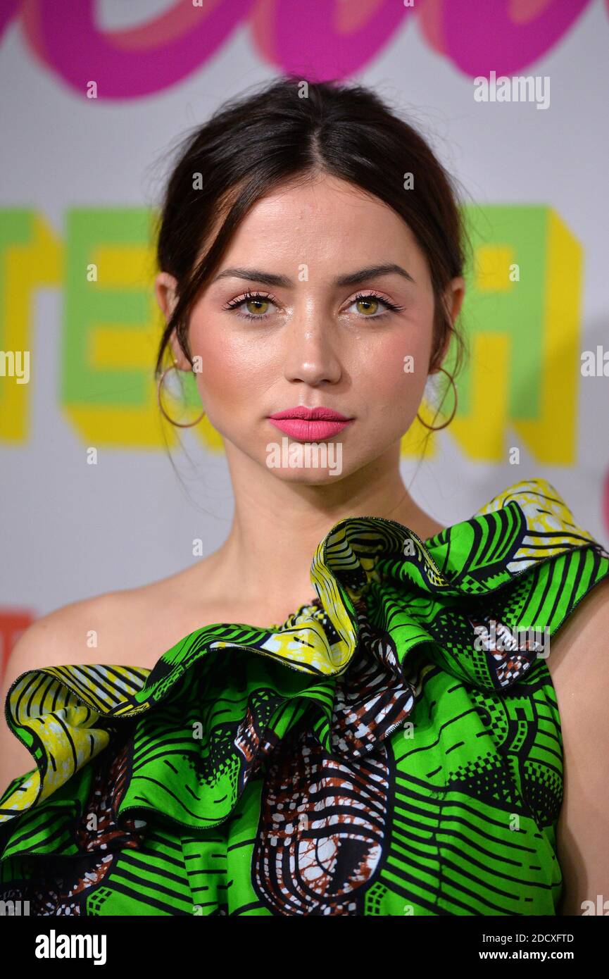 Ana De Armas attends the Stella McCartney's Autumn 2018 Collection Launch  on January 16, 2018 in Los Angeles, CA, USA. Photo by Lionel  Hahn/ABACAPRESS.COM Stock Photo - Alamy