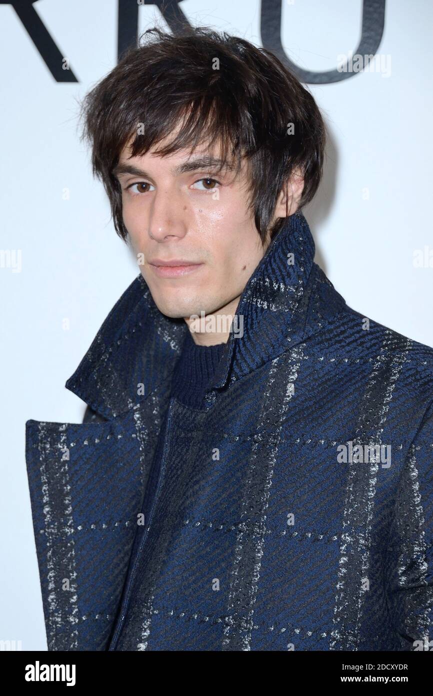 Jeremy Kapone attending the Cerruti 1881 show as part of Paris Men's  Fashion Week Fall/Winter 2018-2019 on January 19, 2018 in Paris, France.  Photo by Aurore Marechal/ABACAPRESS.COM Stock Photo - Alamy