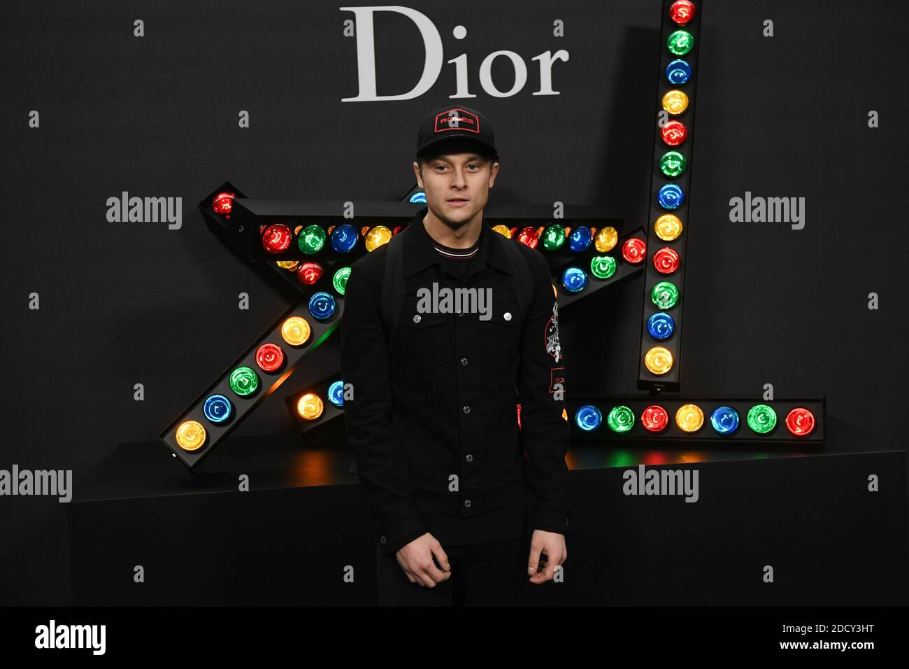 Rod Paris Rod Paradot attends Dior Homme Menswear Fall/Winter 2018-2019 show as ...